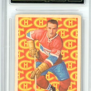 1961 Parkhurst Marcel Bonin Graded Card #47 GMA 3.5