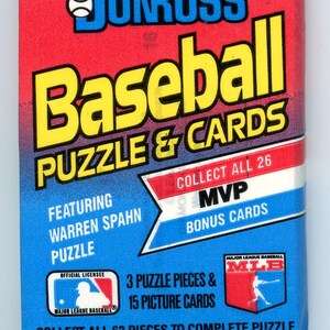 Confezione di carte da baseball Donruss del 1989, possibile esordiente Ken Griffey Jr.