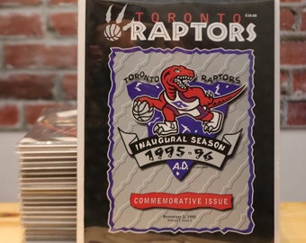 1995 Toronto Raptors Inaugural Season Full Program Collection