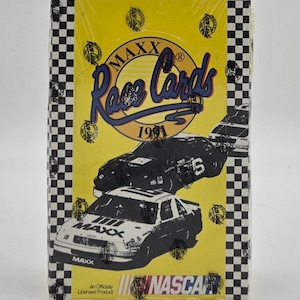 1991 Maxx Nasscar Racing Sammelkartenbox (36 Packungen)