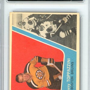 1963 Topps Jerry Toppazzini Graded Card #18 GMA4.5
