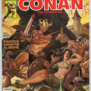 Marvel Magazine, La Spada Selvaggia di Conan il Barbaro, Volume 1, Numero 50 (marzo 1980)