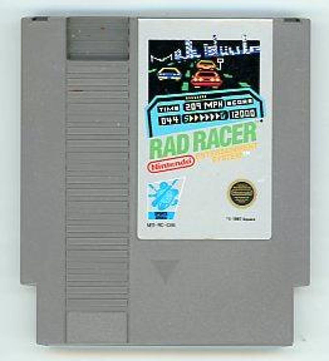 1987 Rad Racer NES Video Game Cartridge - Etsy
