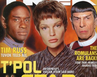 Star Trek Official Vintage Magazine #93 (June 2002) Tim Russ, Jolene Blalock, Leonard Nimoy