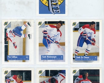 1991 Ultimate Draft NHL Hockey Card Complete Set (90 Cards)