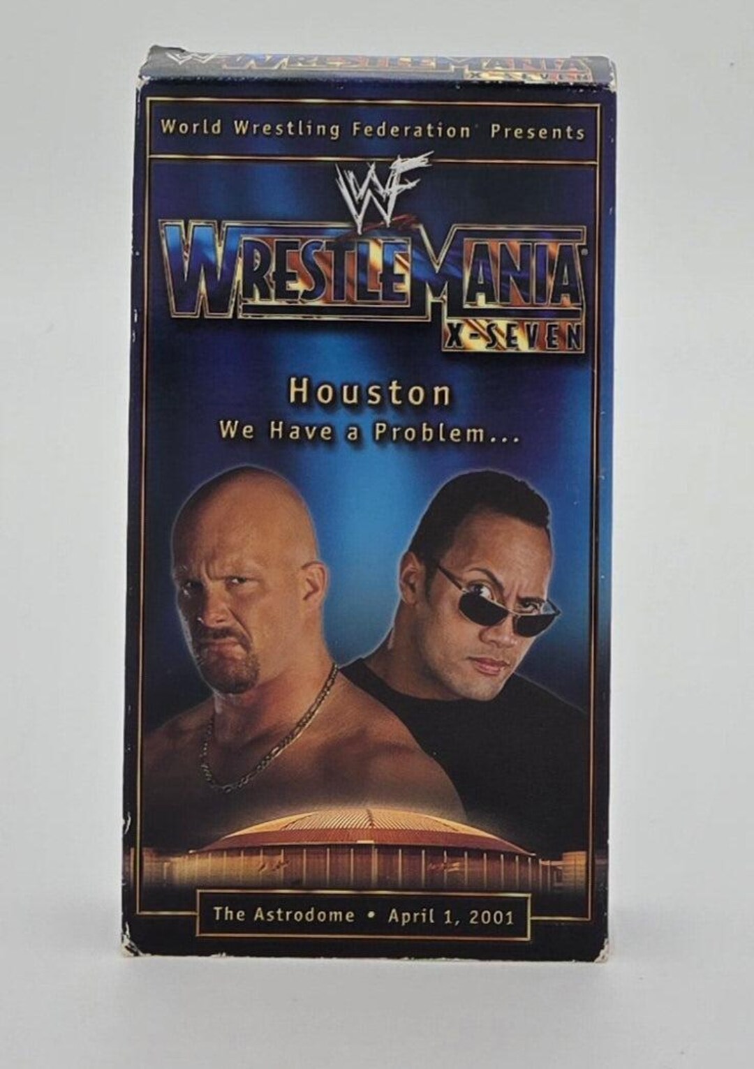 Wm17 2001 WWF Wrestlemania X-seven VHS Tape - Etsy