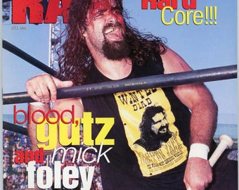 WWF WWE Rawレスリングマガジン（1998年7月号）ミック・フォーリーの