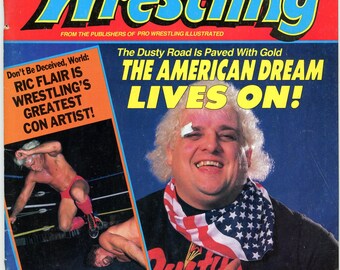 Inside Wrestling Vintage Magazine (December, 1989) Dusty Rhodes