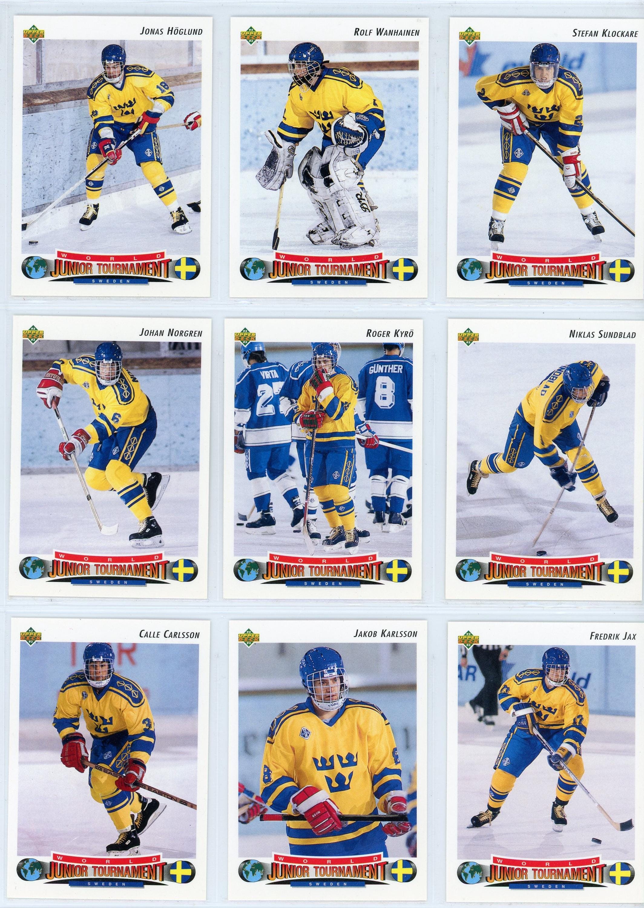 1992/93 Upper Deck NHL Hockey Low Number Series Set (440 Cards) - Etsy