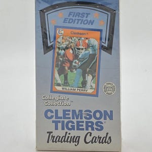1990 Collegiate Collection Clemson Tigers All-Time Greats Football Card Box