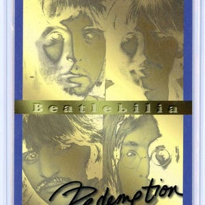 Carte valable 1996 Sports Time The Beatles Beatlebilia