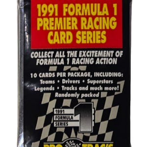 1991 Vroom F1 Formelette premier Racing Hobby Pack (10 Karten)