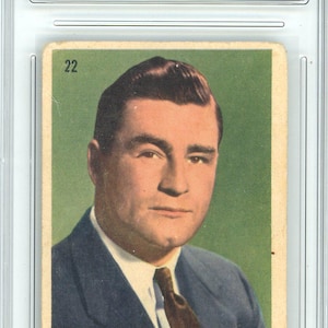 1959 Parkhurst Ken Tailon Graded Card #22 GMA 3.5