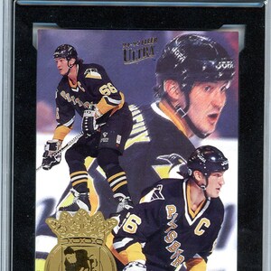 1994/95 Fleer Ultra Mario Lemieux Scoring Kings Graded Card KSA 8.5