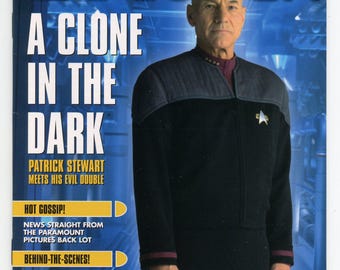 Star Trek Explorer Official UK Star Trek Fan Club Vintage Magazine Issue 1 (2003) Patrick Stewart Cover