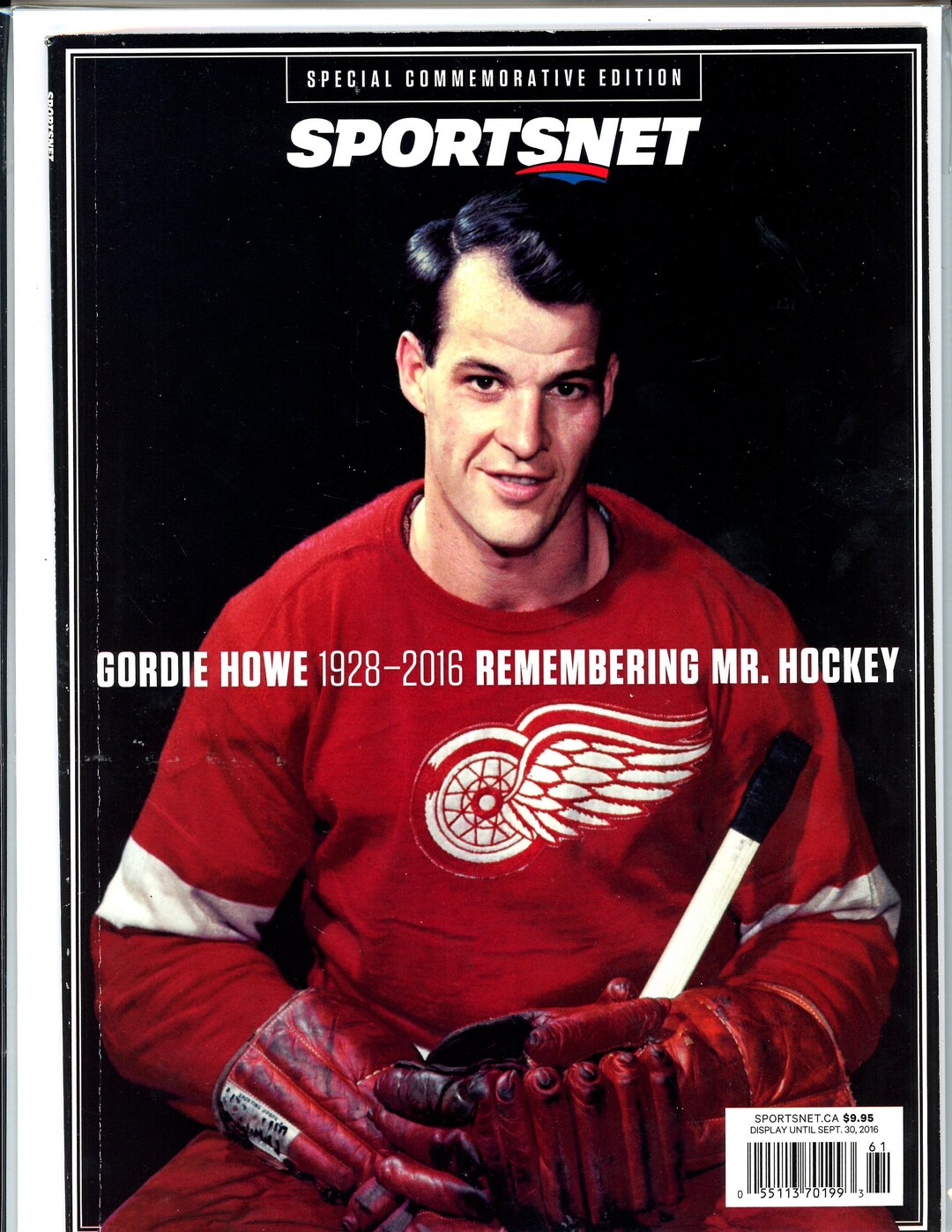 Gordie Howe Remembering Mr Hockey Vintage Commemorative