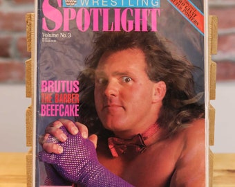 Original WWF WWE Vintage Wrestling Spotlight Program (1989)