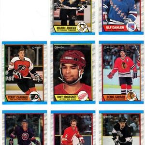 1989/90 OPC O-Pee-Chee hockeykaarten complete set (330 kaarten) zo goed als nieuw!