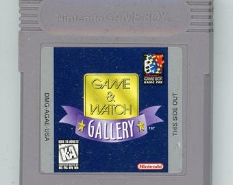 1993 Nintendo Game & Watch Gallery Game Boy Video Game Cartridge