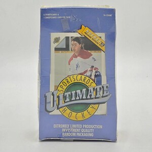 1991 ultimative Sportkarten Draft Picks Hockey Karte Wachsbox (36 Packungen) Möglich Peter Forsberg Rookie