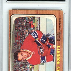1966 Topps Jim Roberts Graded Card #6 GMA 2.5