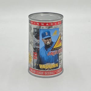 Lata coleccionable de tarjetas de béisbol Pinnacle Inside MLB de 1997 (10 tarjetas) de Mo Vaughn