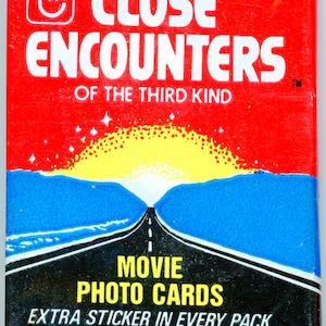 1978 Topps enge Begegnungen Movie Trading Photo Cards Wax Pack