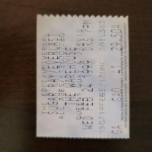 Sugar Ray Everlast 1999, Toronto The Warehaus Original-Konzertkarte Stub