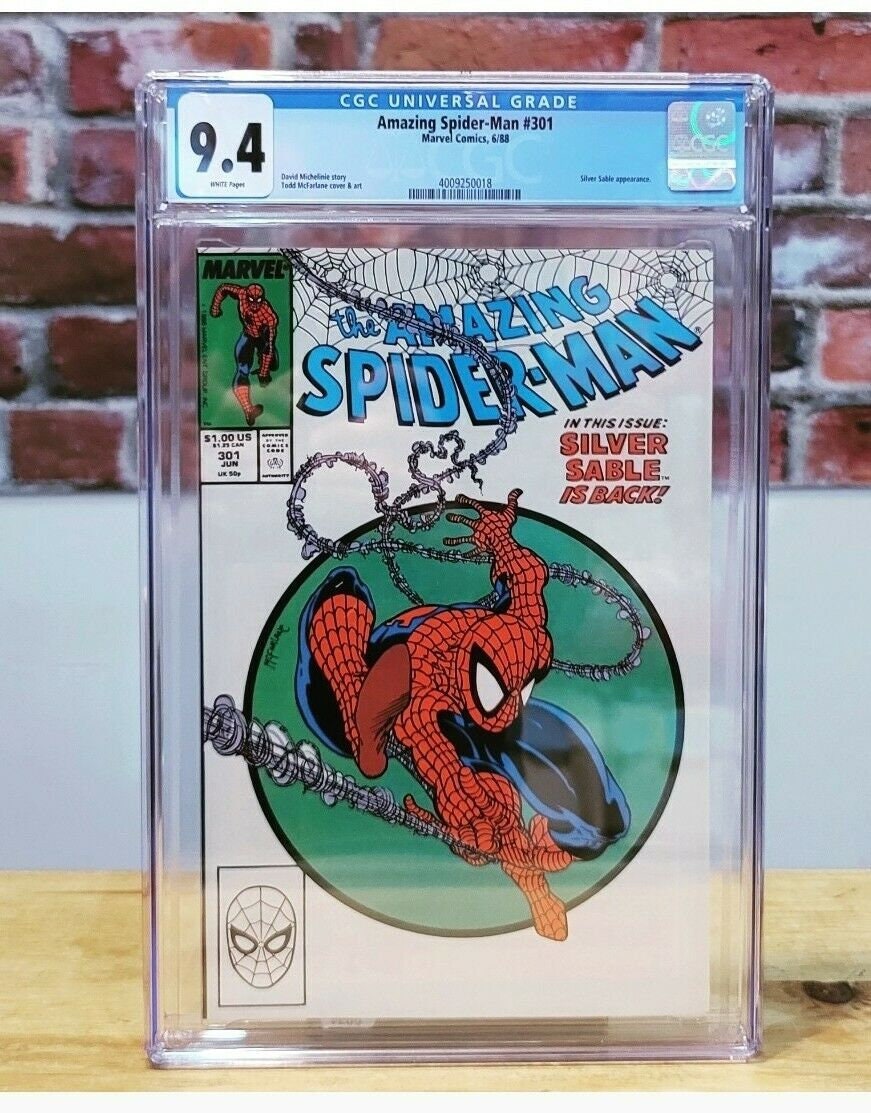 Web Of Spider-Man #39 CGC Graded 9.0 Marvel June 1988 White Pages Comic  Book.