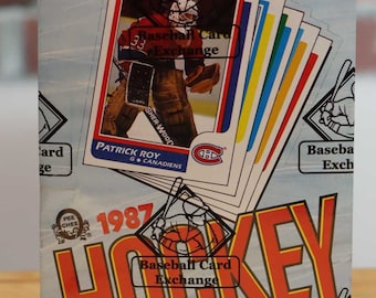 1986/87 OPC O-Pee-Chee Hockey Card Wax Box (48 Packs) BBCE Authenticated