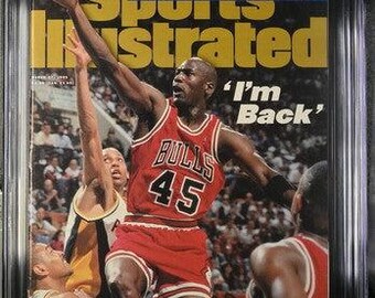 1995年 スポーツ・イラストレイテッド・カナダ誌 CGC 7.5 マイケル