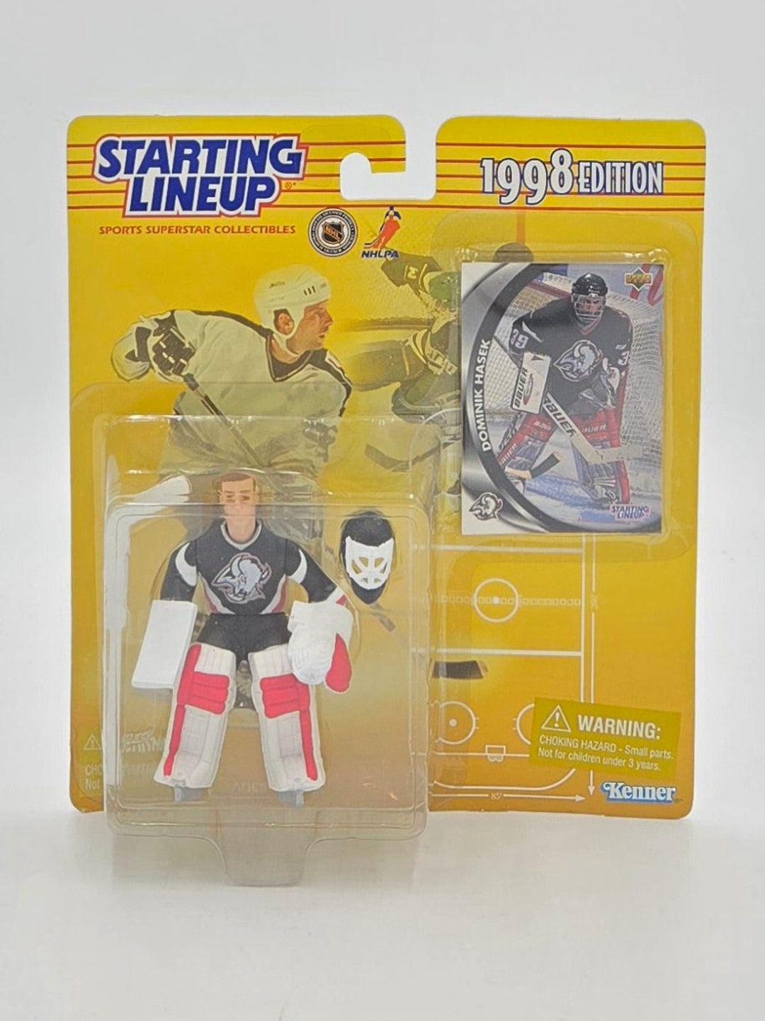 1998 Kenner NHL Starting Lineup Dominik Hasek Hockey Figure and