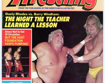Inside Wrestling Vintage Magazine (November, 1988) Dusty Rhodes vs. Barry Windham