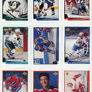 1993/94 Upper Deck NHL Hockey Card Series 1 Set (310 Cards)