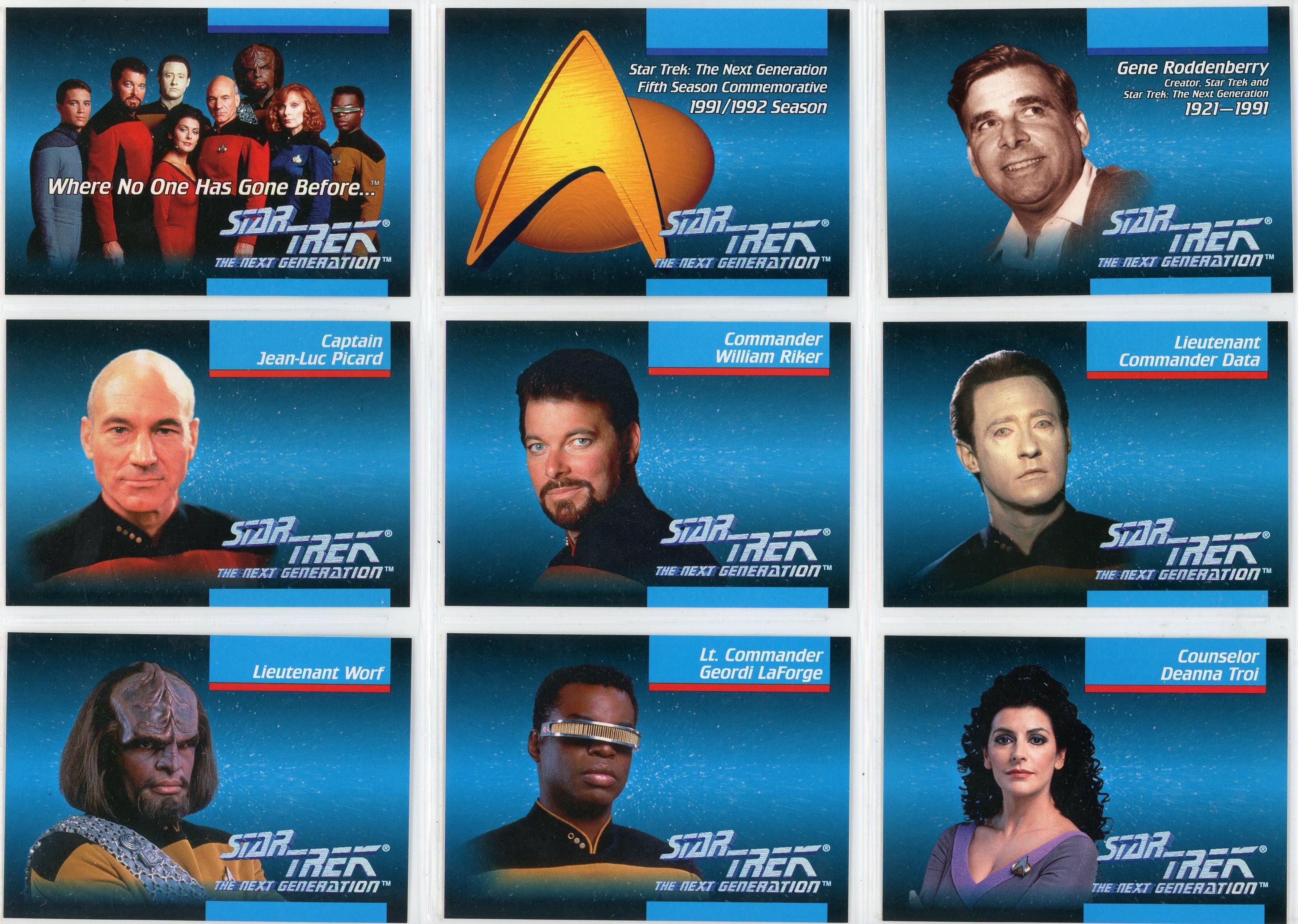 ヘデントール　スペシャルインサートカード 1991 Star Trek Impel 25th Anniversary Series II Pack Sealed