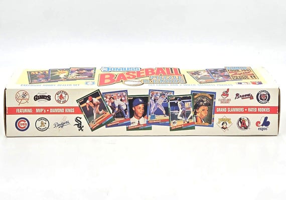 1991 Donruss MLB Baseball Puzzle & Card Complete Factory Set (784