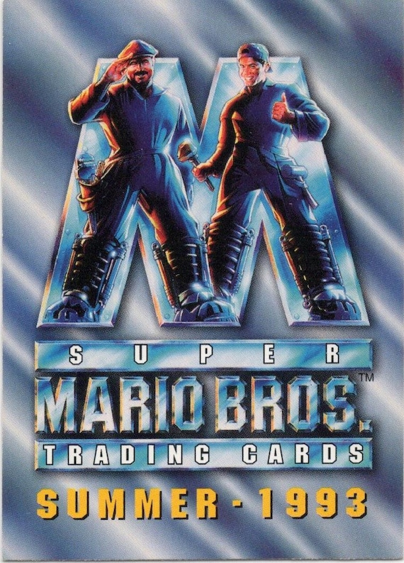 希少 未開封 1993年 映画スーパーマリオブラザーズ SkyBox BOX 1993 Skybox Super Mario Bros Movie Complete Trading Card Set (100