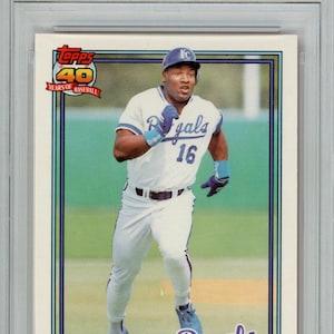 1991 OPC O-Pee-Chee Bo Jackson Graded Baseball Card #600 PSA 10 POP 38 image 1