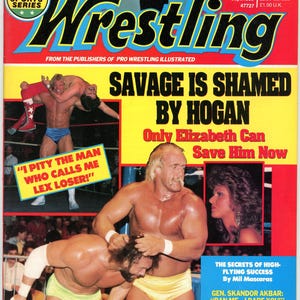 Inside Wrestling Vintage Magazine (September, 1989) Hulk Hogan, Randy Savage