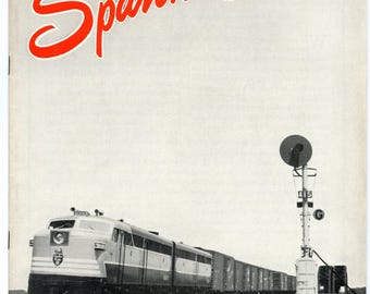 Canadian Pacific Railway Spanner No. 156 (July-August 1949) Vintage Magazine