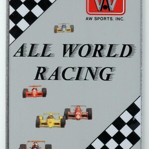 1991 AW Sports All World Racing PPG Indy Car World Series Kartenpackung