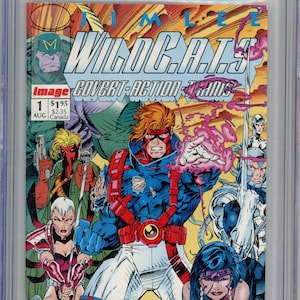 1992 WildC.A.T.S. #1 Graded Comic Book Jim Lee / Scott Williams Cover CGC 9.6