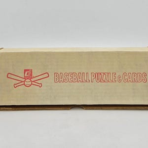 Rompecabezas y tarjeta de béisbol Donruss de 1986, juego completo de fábrica, Fred McGriff, José Canseco, novato