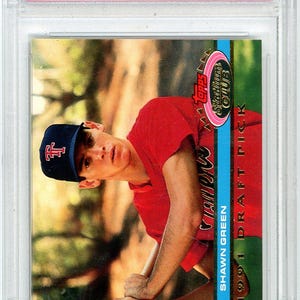 1992 Stadium Club S.E. Carte graduée Shawn Green #67 PSA 8