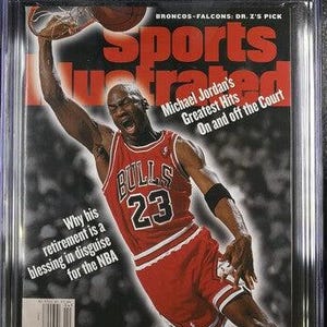 1999 Sports Illustrated Magazine CGC 9.4 Michael Jordan Cover Newsstand