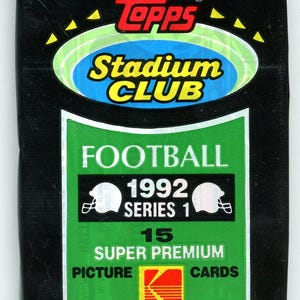 1992 Topps Stadium Club-voetbalkaartenpakket (15 kaarten)