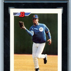Carte graduée Bowman Ken Griffey Jr. 1992 # 100 KSA 8,5