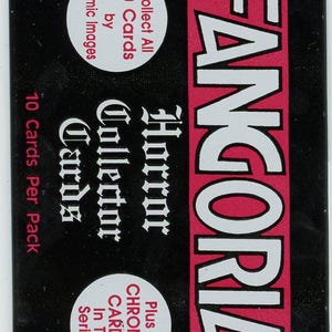 1992 Comic Images Fangoria Horror Trading Card Wax Pack (10 Cards) Sealed