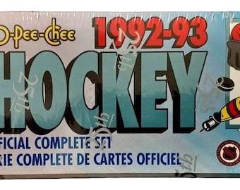 1992/93 OPC Hockey Complete Factory Set (396 Cards) Sealed 25th Anniversary