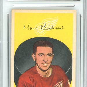 1962 Parkhurst Marc Boileau Graded Rookie Karte #29 GMA 5.5
